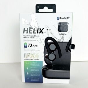 MVMT Helix True Wireless Stereo Earbuds 12hrs IPX4 Bluetooth Charging Case New